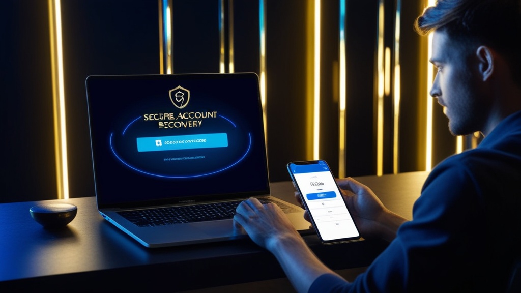 Passwort-Reset und Sicherheitsprüfung in einer dunklen Casino-Umgebung
